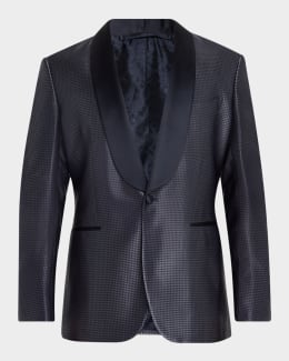 【期間限定お試し価格】 Giorgio Armani Neiman | Jacket Dinner Jacquard Tonal Men's ジャケット・アウター