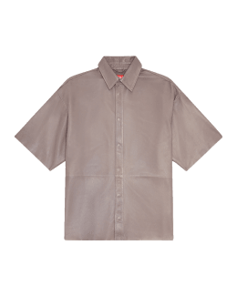 Diesel Men's S-Trucker Striped Cotton Poplin Bowling Shirt | Neiman Marcus