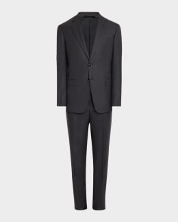 Emporio Armani Super 130s Wool Two-Piece Classic Fit Suit
