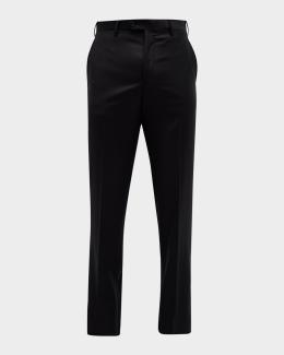 Giorgio Armani Men's Solid Formal Tuxedo Pants | Neiman Marcus