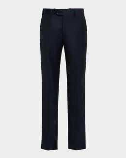 Giorgio Armani Men's Loose-Fit Seersucker Pants | Neiman Marcus