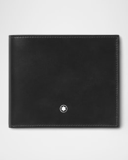 Montblanc Men's Meisterstuck Bifold Wallet with Money Clip