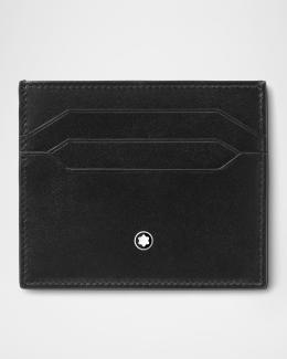 Montblanc Medium Leather Notebook | Neiman Marcus