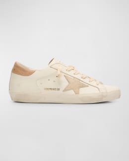 Golden Goose Super-Star Leather Low-Top Sneakers | Neiman Marcus