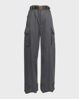 【BOTTEGA VENETA】fine wool cargo trousers BOTTEGA VENETA - Fine Wool Cargo Trousers – The Sale Sisters