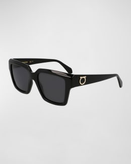 ALAIA アライア 矩形 フレム サンクラス AA0081S0 002 Azzedine Alaïa™ AA0081S Square Sunglasses | EyeOns.com