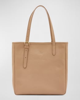 Il Bisonte Nina Pleated Leather Tote Bag Neiman Marcus