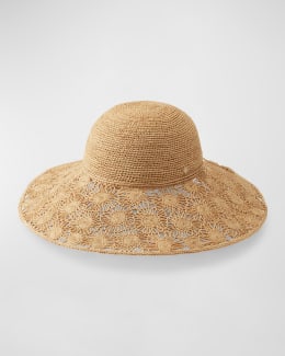 Helen Kaminski Arlo Striped Cotton Twill Bucket Hat | Neiman