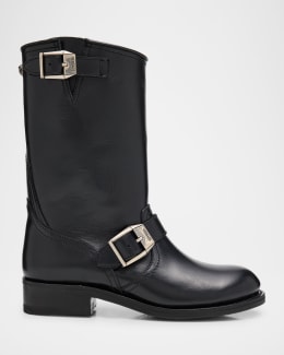 【関税&送料込】Moncler Black Rubber Kickstream Ankle Boots Moncler Black Kickstream High Rain Boots Moncler