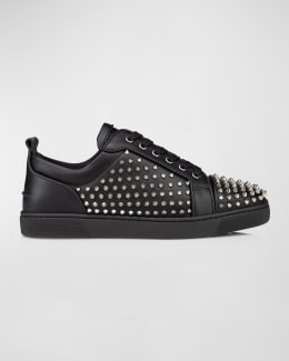 Louboutin black low top