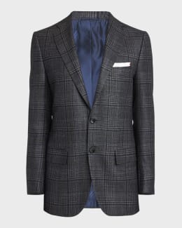 TOM FORD Men's Shelton Velvet Faille Cocktail Jacket