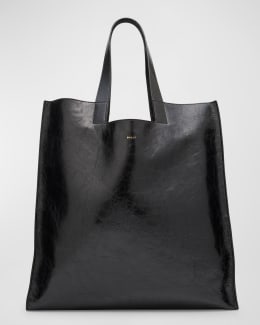 Bally Men's Bar Keep On Fabric and Leather Tote Bag | Neiman