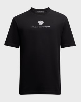 【関税&送料込】Versace Pack Of Two T-Shirts Versace 2-Pack Logo T-Shirt | Saks Fifth Avenue