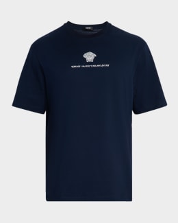 【関税込み】Versace ブラック 1978 Re-Edition ロゴ Tシャツ 1978 Re-Edition Logo T-Shirt Black | VERSACE UK
