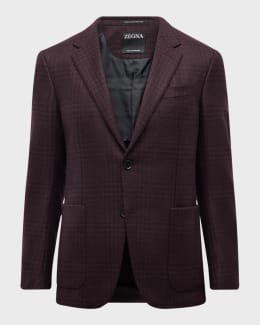 【PORTERNA】Nose wool blazer Gray Virgin Wool Herringbone Blazer | BARENA | MR PORTER