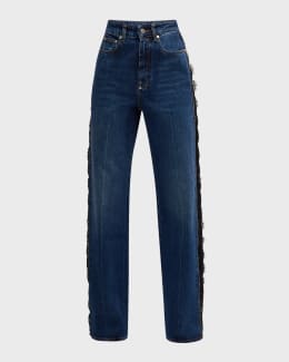 デニム・ジーパン STELLA MCCARTNEY CHAIN POCKET JEANS Stella Mccartney Chain Pocket Jeans in Blue | THE LIST