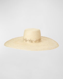 ハット MAISON MICHEL AUSTIN DENIM STRASS HAT 758812e4f9f9280ddca726e29f4ecf