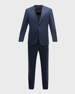 ZEGNA Men's Trofeo Wool Pindot Suit | Neiman Marcus