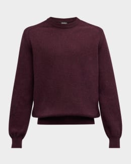 Etro Men's Jacquard Cotton-Cashmere Sweater | Neiman Marcus