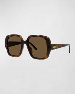 送料込/関税込■LOEWE■Anagram スクエアグラス Loewe Anagram Sunglasses | Neiman Marcus