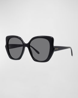 Loewe Anagram Acetate Square Sunglasses | Neiman Marcus