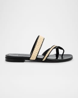 ★関税込み★ Saint Laurent Cassandra Sandals SAINT LAURENT Cassandra logo-embellished leather sandals