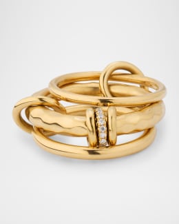 【関税＆送料込み】Valentino Garavani Rings Valentino Garavani Ovalette ring for Women - Gold in UAE