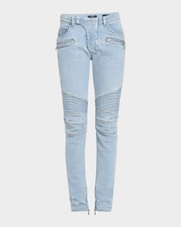 Valentino Garavani Men's Straight-Leg Jeans | Neiman Marcus
