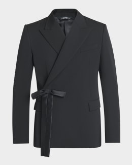 Kenzo Men's Kimono Tailored Jacket | Neiman Marcus Kenzo Men's Kimono Tailored Jacket | Neiman Marcus