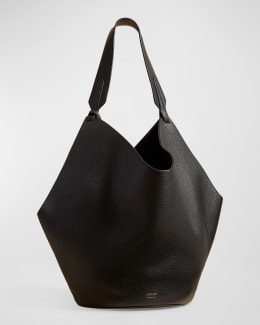 Khaite Lotus Small Calfskin Tote Bag | Neiman Marcus