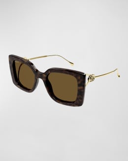 Gucci Recycled Acetate Sunglasses | Neiman Marcus