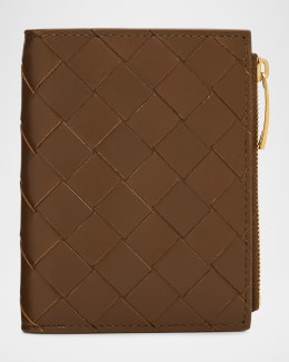 Bottega Veneta Small Bifold Zip Wallet | Neiman Marcus