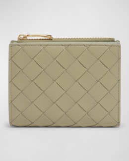 Bottega Veneta Zip Leather Continental Wallet | Neiman Marcus