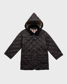BURBERRY CHILDREN ブレザー ジャケット12Y 152cm Burberry Kid's Check-Print Reversible Jacket, Size 3-14