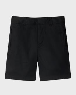 Burberry Boy's Oscar Check Cotton Shorts, Size 3-12 | Neiman Marcus