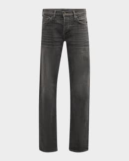 TOM FORD Men's Rinsed Selvedge Slim-Fit Jeans | Neiman Marcus
