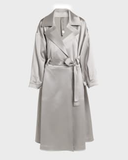 Jean Paul Gaultier Silk Trench