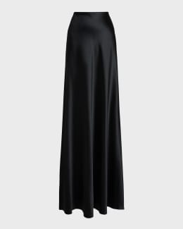 Ralph Lauren Collection Chilton Stretch Satin Sleeveless Halter Gown |  Neiman Marcus