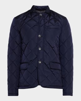 Rag & Bone Men's Melrose Wool-Blend Twill Jacket | Neiman Marcus