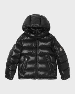 Moncler Boy's New Urville Hooded Rain Jacket, Size 12-14 | Neiman