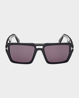 TOM FORD William 63MM Oversized Sunglasses | Neiman Marcus