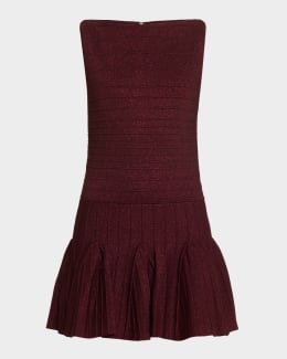 Retrofete Livie High-Neck Satin Mini Dress | Neiman Marcus