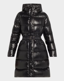 Moncler Hermine Hooded Puffer Jacket | Neiman Marcus Moncler Hermine Hooded Puffer Jacket | Neiman Marcus