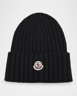 Off-White Arrow Classic Knit Wool Beanie | Neiman Marcus