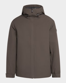 Moncler Men's Montcla Short Down Jacket | Neiman Marcus