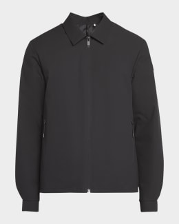 Moncler Men's Laveraet Full-Zip Jacket | Neiman Marcus