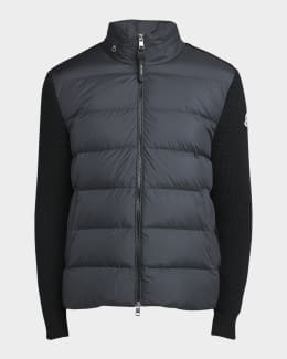 Moncler Men's Montcla Short Down Jacket | Neiman Marcus