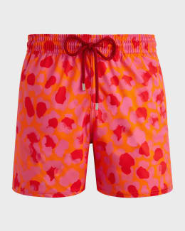 VILEBREQUIN Men Swim Shorts Bathymetrie des Oceans