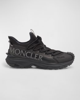 Prada Men's Prax Triangle Logo Runner Sneakers | Neiman Marcus