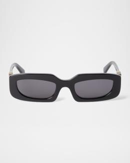 Off-White Men's Catalina Acetate Square Sunglasses | Neiman Marcus